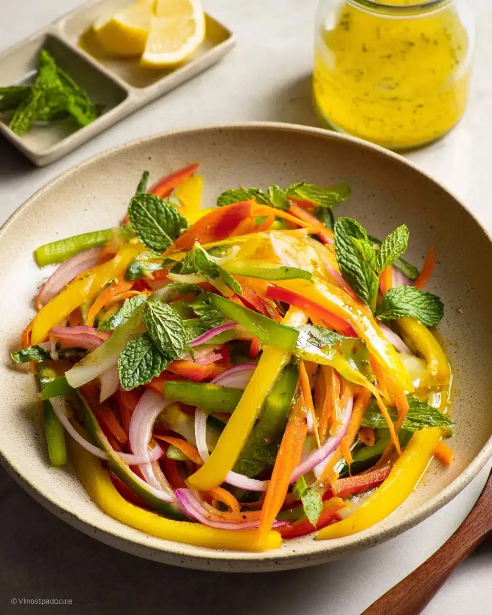 Bell Pepper Salad Recipe