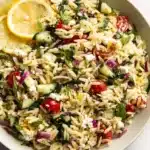 Lemon Orzo Salad Recipe