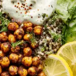 Healthy Grain Bowls with Chickpeas and Tahini Dressing Recipe