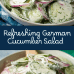 Creamy Cucumber Salad Recipe