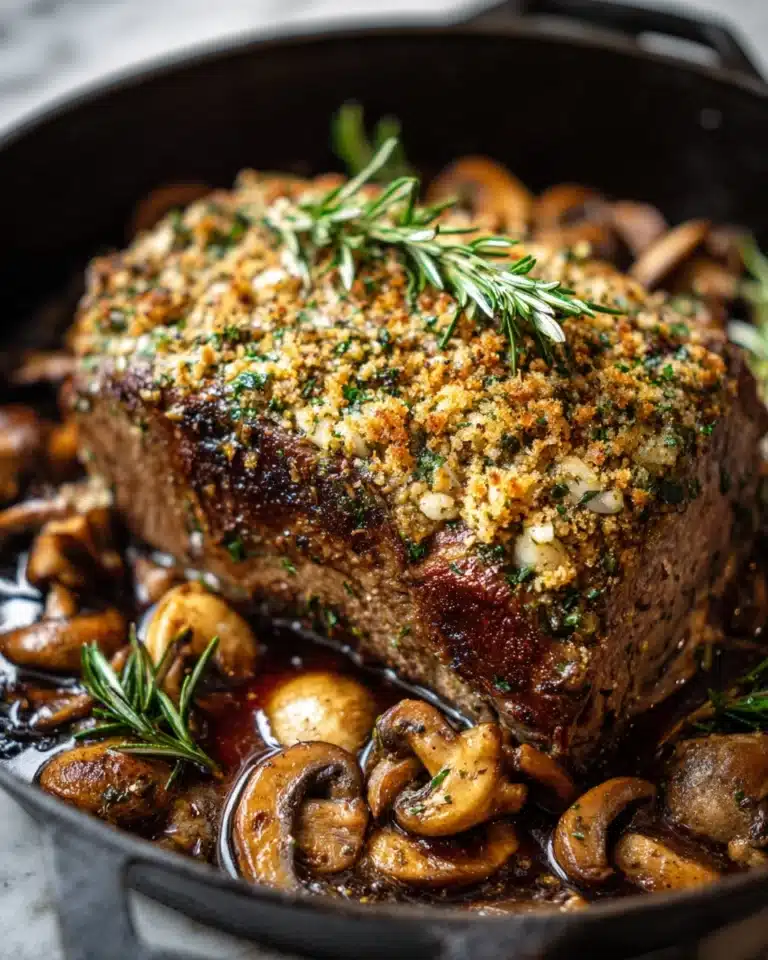 Rosemary and Garlic Roast Beef Recipe