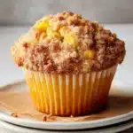 Peach Cobbler Muffins Recipe