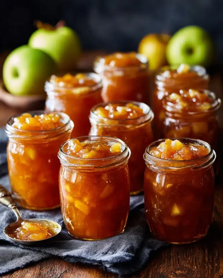 Apple Pie Jam {for canning} Recipe
