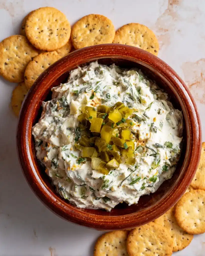 Dill Pickle Dip Recipe