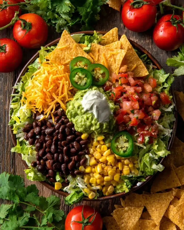 Lentil Taco Salad Recipe