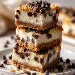 No-Bake Cookie Dough Cheesecake Bars Recipe