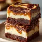 These Milky Way Caramel Cheesecake Brownies are the perfect fusion of three beloved desserts in one incredible bite Recipe