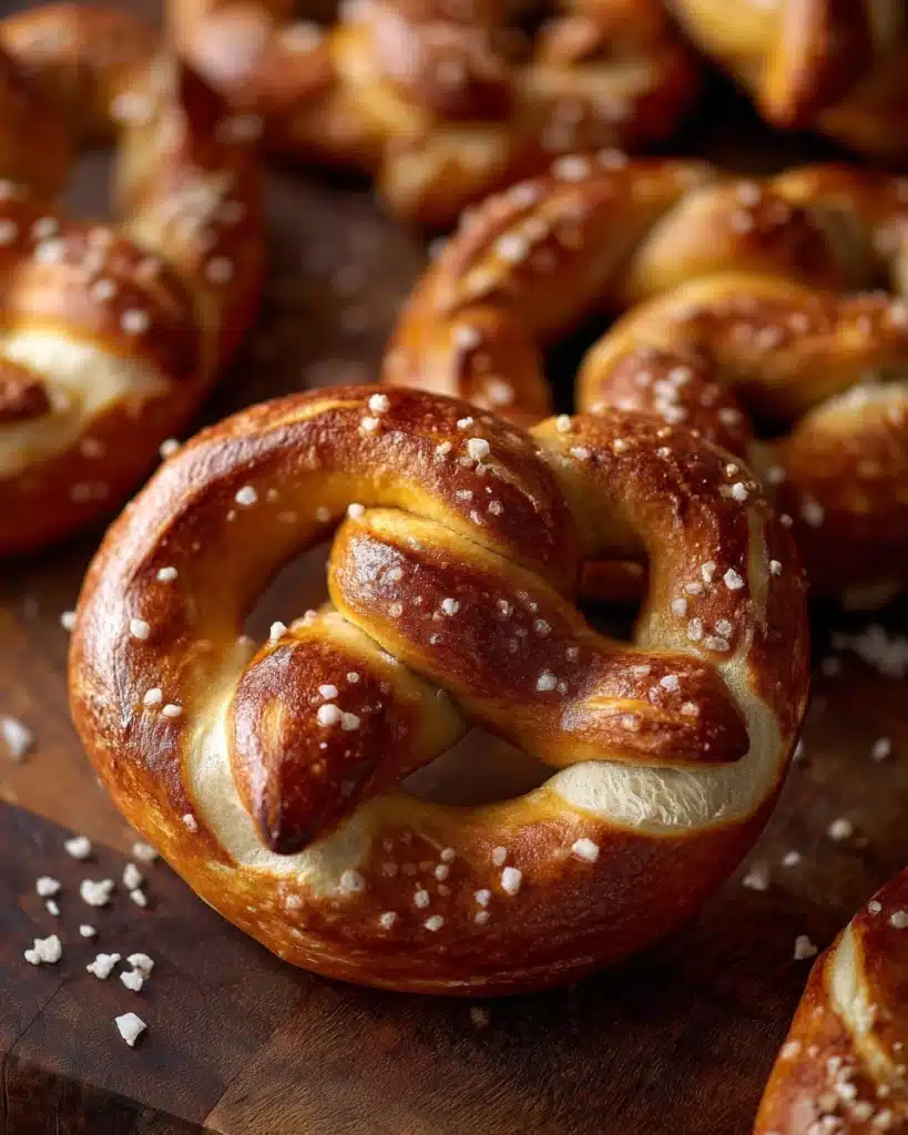 Baked Sea Salt Pretzels Recipe