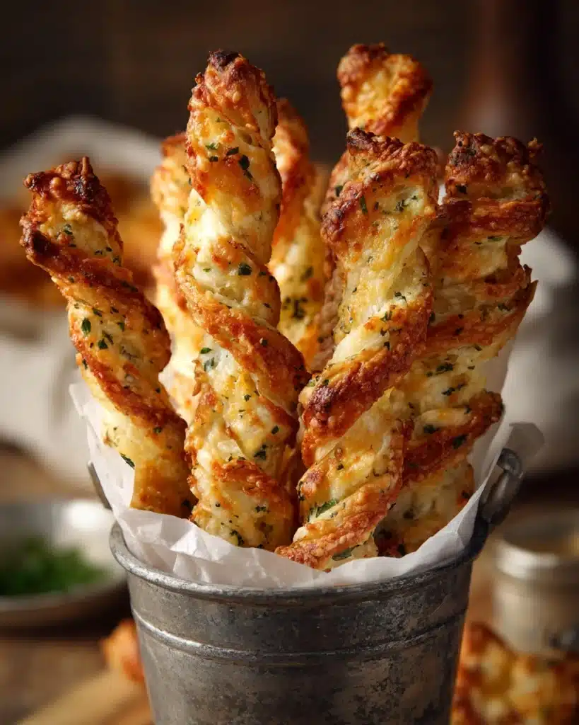 Easy, Cheesy Breadsticks Recipe