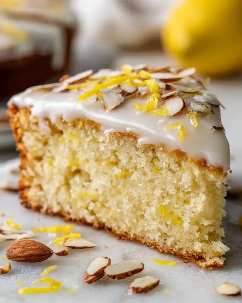 Delightfully Zesty Flourless Lemon Almond Cake Recipe
