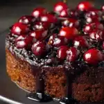 Chocolate Cherry Upside Down Cake Recipe