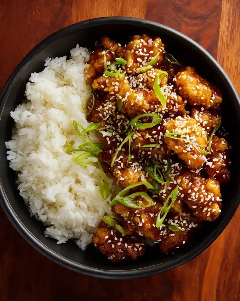 CRISPY SESAME CHICKEN