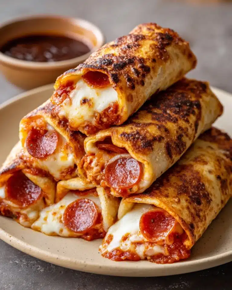 11-Minute Cheesy Pepperoni Pizza Roll Ups You’ll Crave Recipe