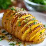 Air Fryer Hasselback Potatoes Recipe