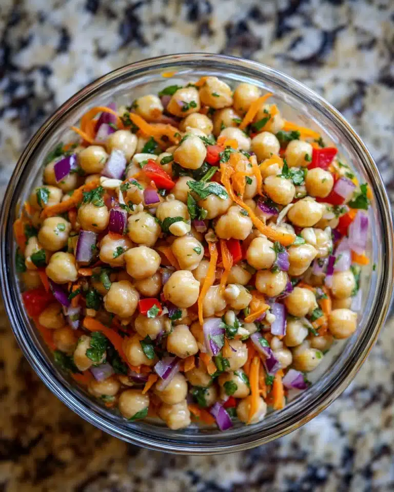 Crunchy Thai Chickpea Salad Recipe