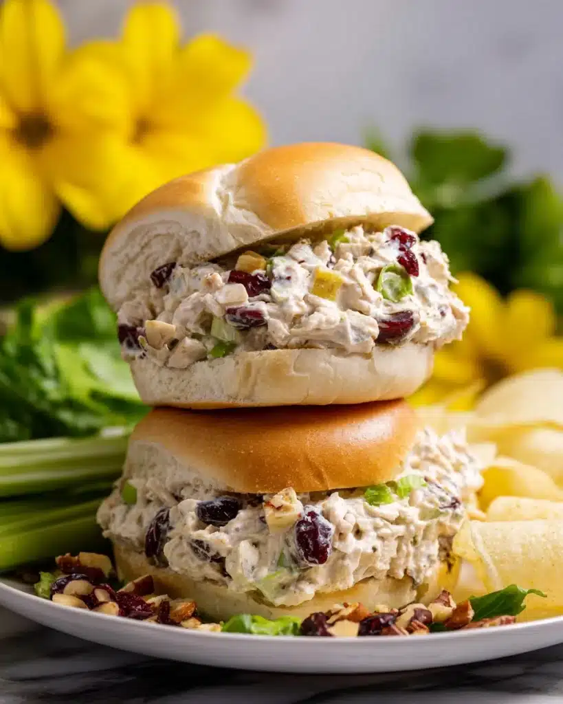 Cranberry Walnut Chicken Salad Recipe