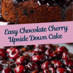 Chocolate Cherry Upside Down Cake Recipe