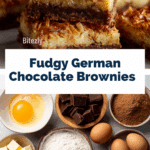 German Chocolate Brownies Recipe