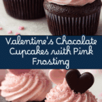 Chocolate Cupcakes with Pink Buttercream Recipe