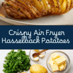 Air Fryer Hasselback Potatoes Recipe