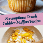 Peach Cobbler Muffins Recipe