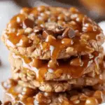 Irresistible No-Bake Salted Caramel Cookies