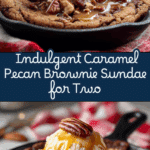 Caramel Pecan Brownie Sundae Recipe