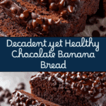 Healthy Chocolate Banana Bread Recipe