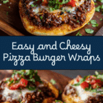 Tasty Pizza Burgers Easy Recipe