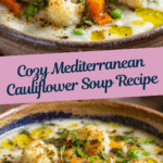 Mediterranean-Style Cauliflower Soup Recipe