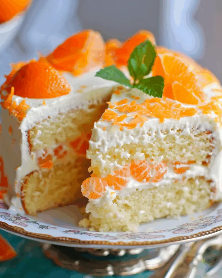 Orange Creamsicle Cake
