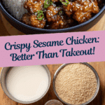 CRISPY SESAME CHICKEN