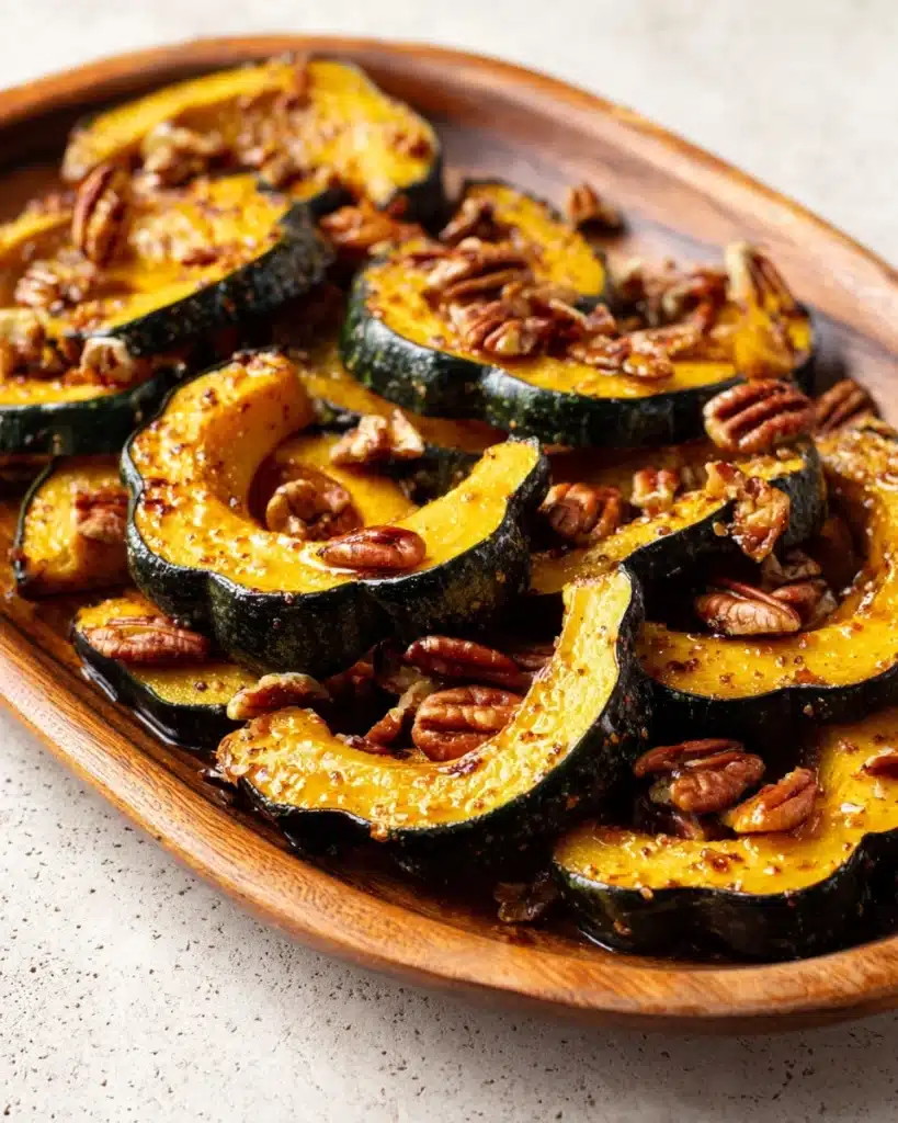 Maple Roasted Acorn Squash Recipe