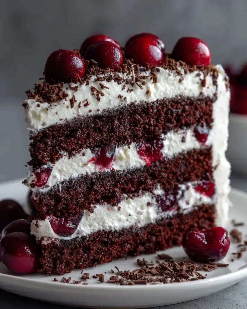 German Black Forest Cake Recipe (Schwarzwälder Kirschtorte) Recipe