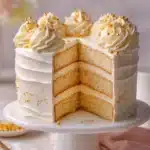 White Almond Wedding Cake Recipe