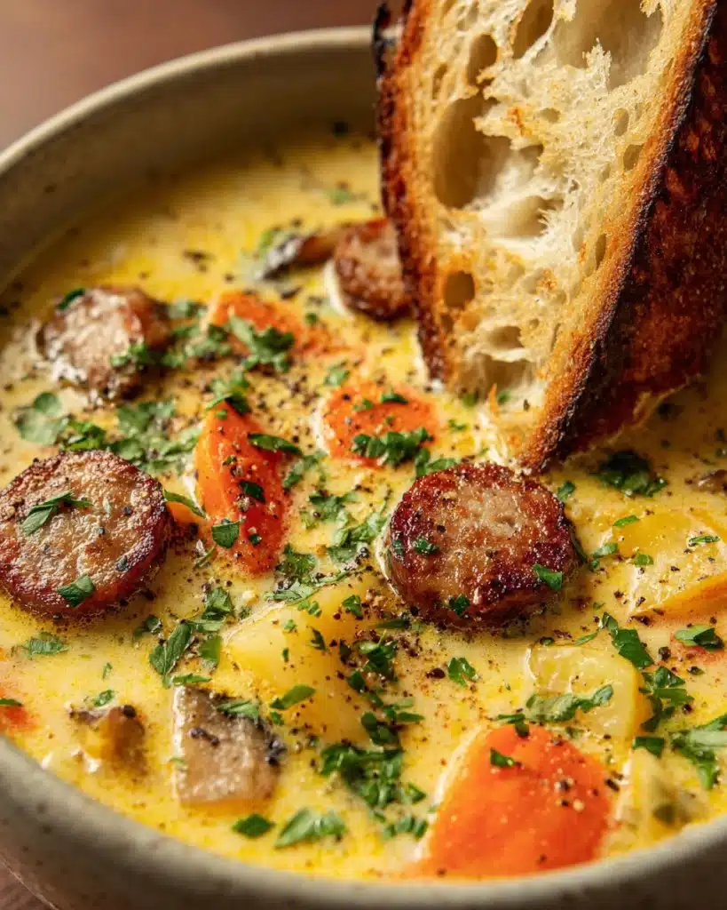Traditional German Potato Soup Recipe (Kartoffelsuppe) Recipe