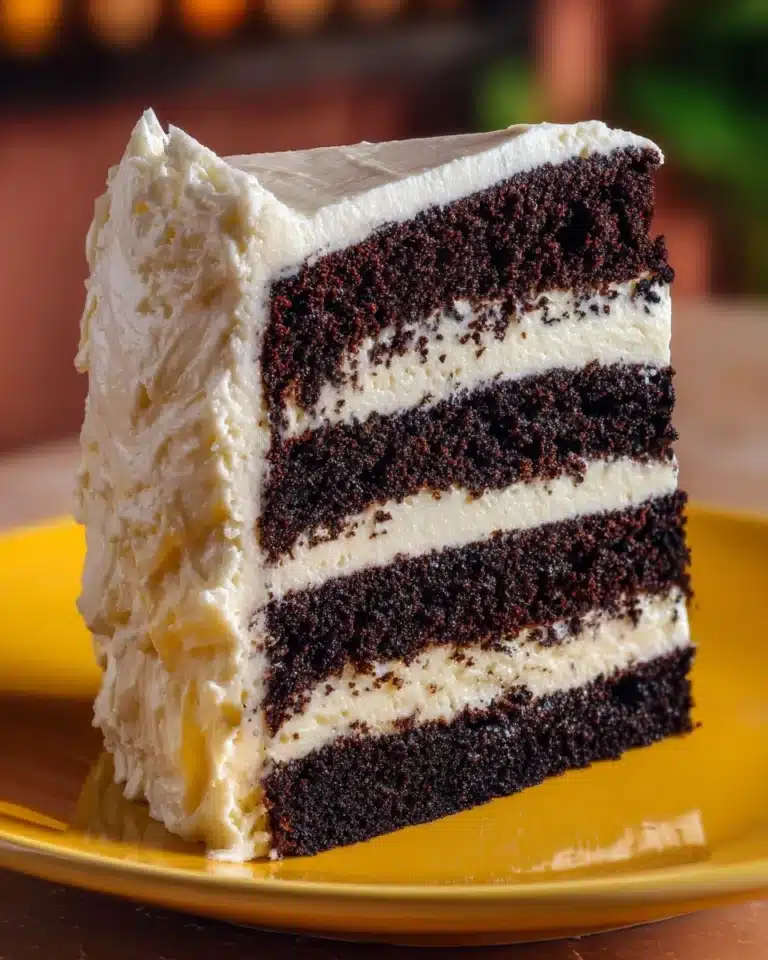 Black Sesame Layer Cake Recipe