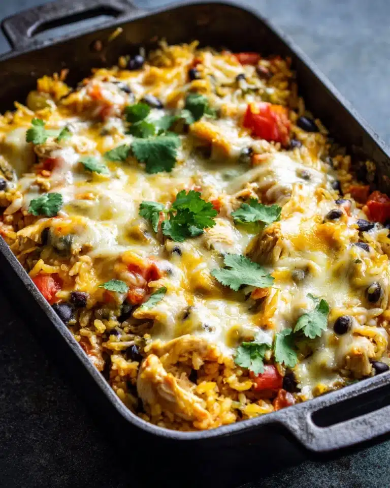Mexican Chicken and Rice Bake Recipe