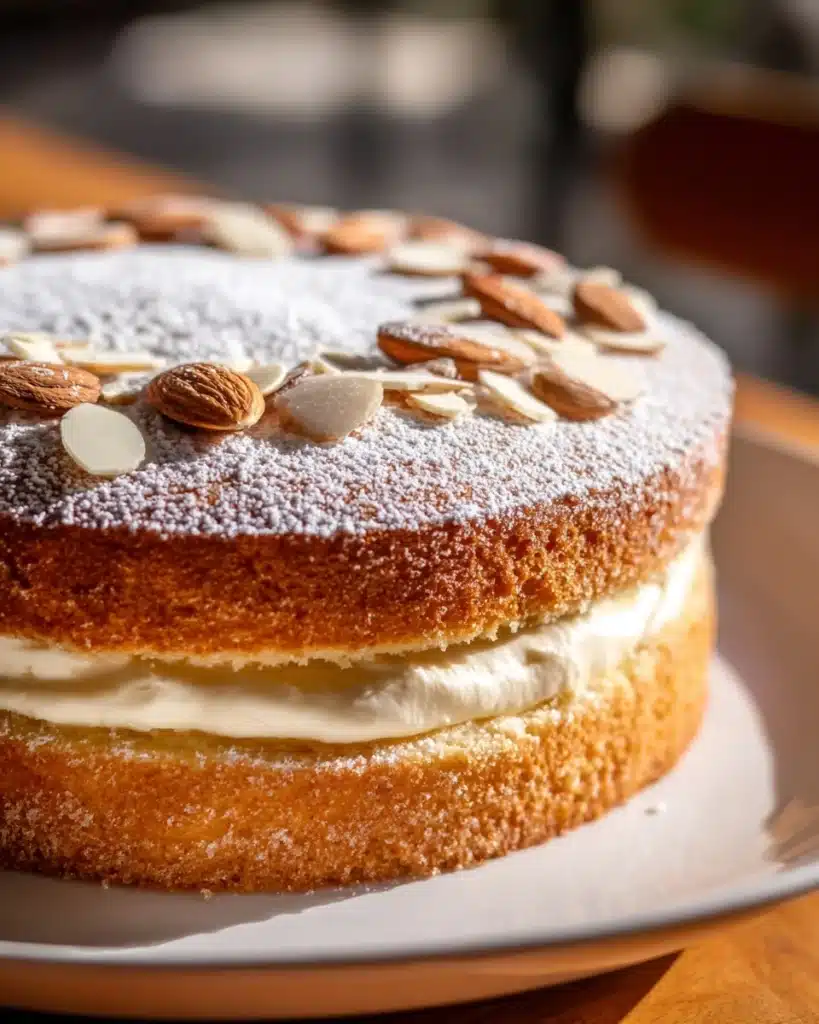 Almond Mascarpone Torte Recipe