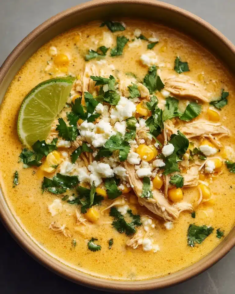 Mexican Street Corn Soup Recipe