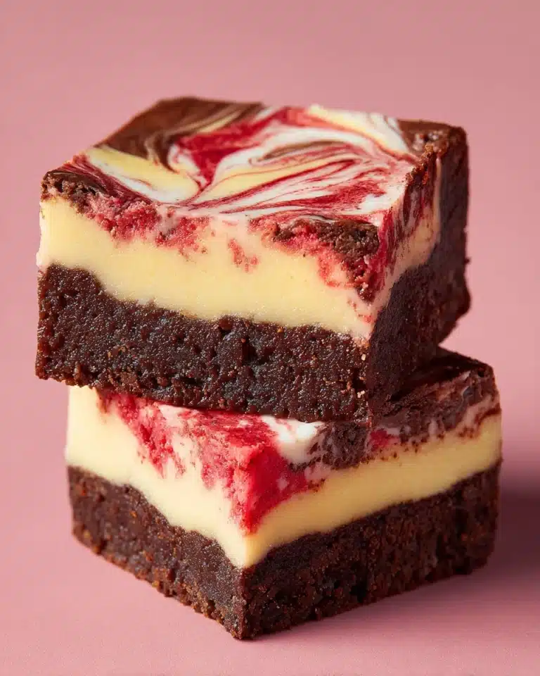 Decadent Red Velvet Cheesecake Brownies Recipe