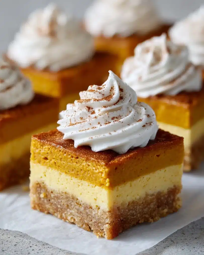 Easy Pumpkin Pie Bars Recipe