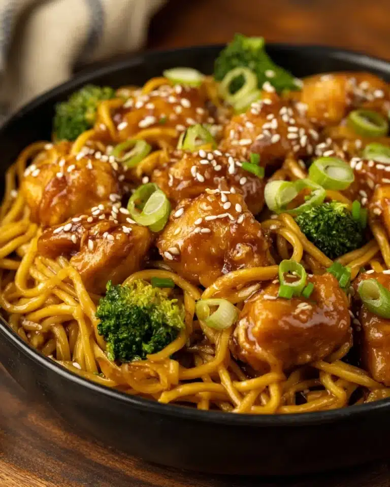 Chicken Teriyaki Noodles Recipe