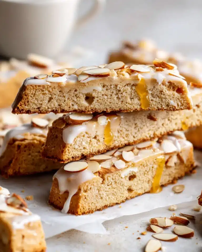 Limoncello & Almond Biscotti – Citrus-Kissed Crunch! Recipe