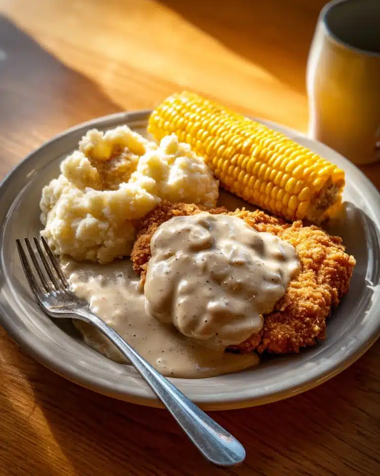 Chicken Fried Steak and Country Gravy Recipe
