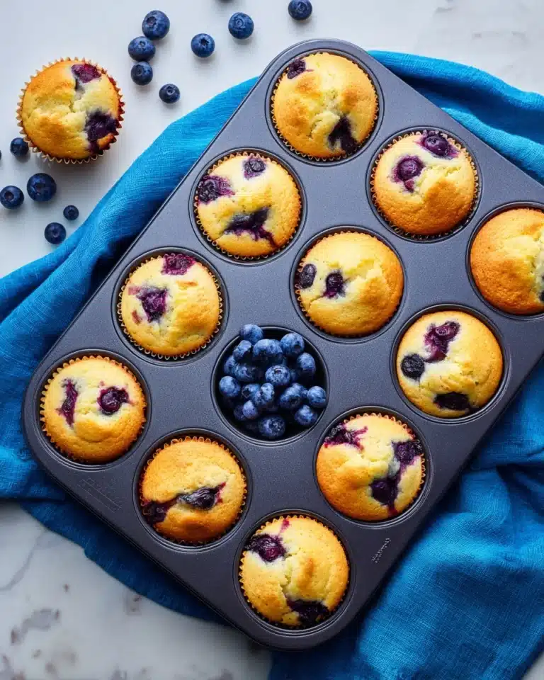 Blueberry Avocado Mini Muffins Recipe