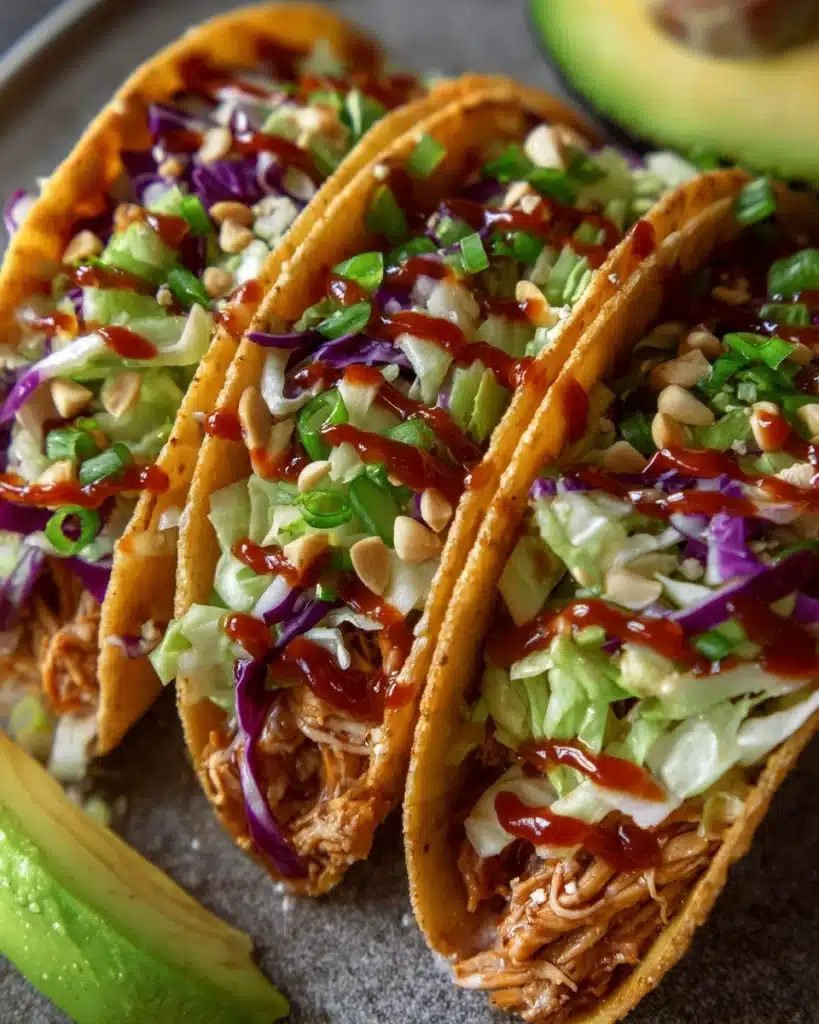 Crispy Chicken Wonton Tacos Recipe