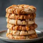 Caramel-Drizzled Apple Cinnamon Cookies Recipe