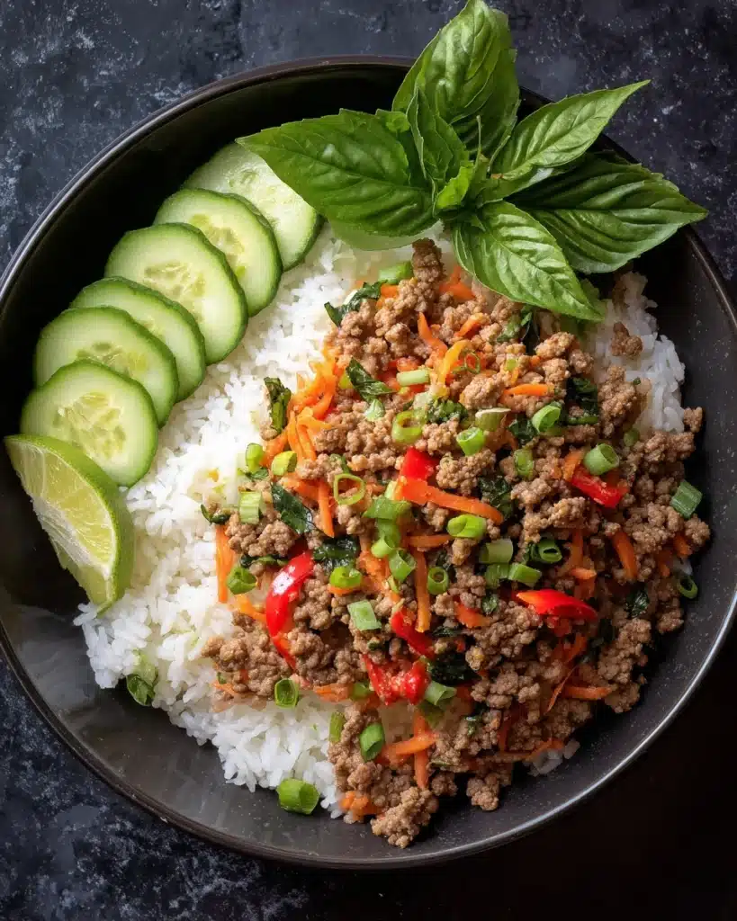 Thai Beef Bowls Recipe