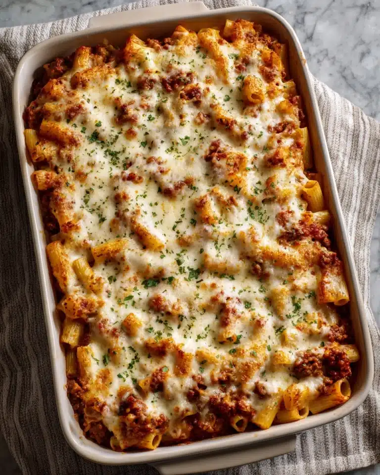 Million Dollar Baked Ziti Recipe